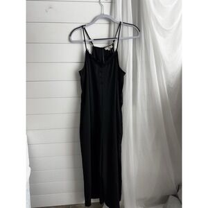Entro Black Romper NWT Size Small Black 0425‎